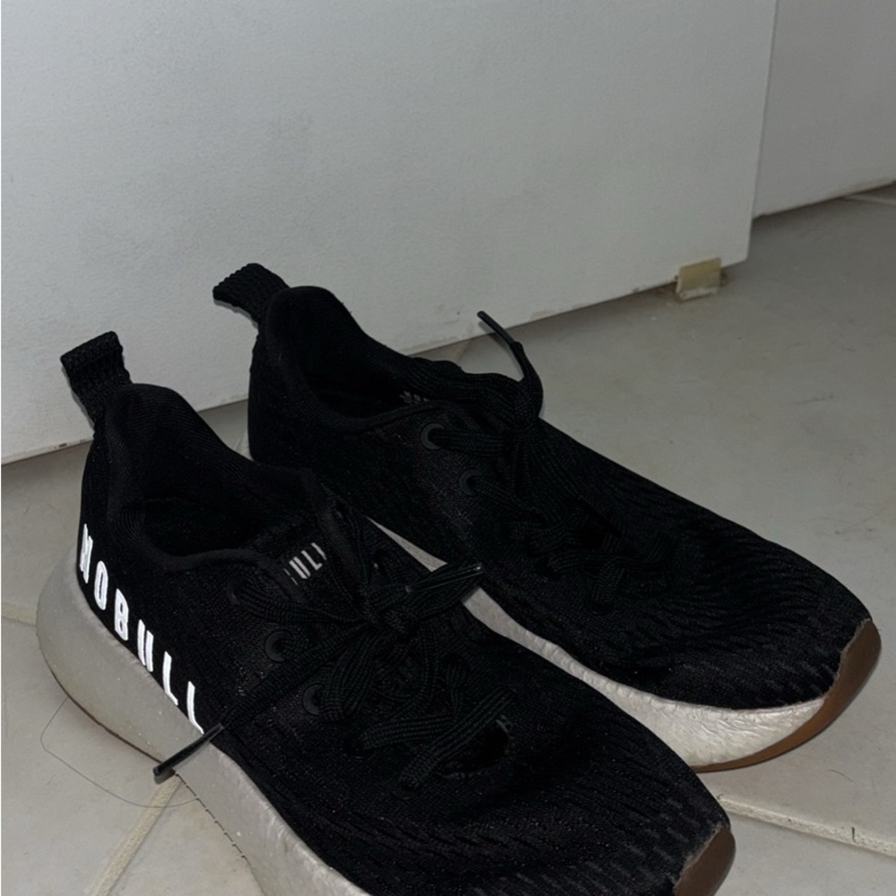 NOBULL Black and White Athletic Shoes